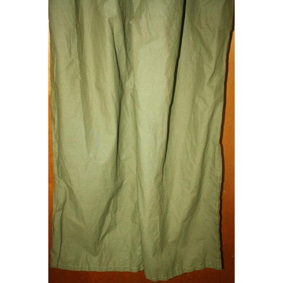 TheMogan High Rise Smocked Elastic Waistband Pull Up Wide Leg Lounge Pants Sz 3X - Picture 8 of 11